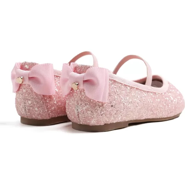 FEVERSOLE Girls Cute Dress Mary Jane Shoes Little Kids Casual Buckle Strap Flats