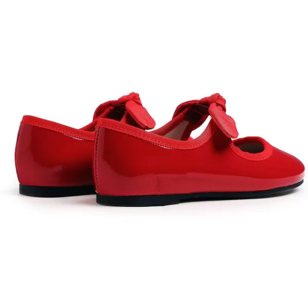 FEVERSOLE Girls Cute Dress Mary Jane Shoes Little Kids Casual Buckle Strap Flats