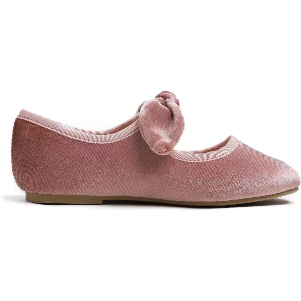 FEVERSOLE Girls Cute Dress Mary Jane Shoes Little Kids Casual Buckle Strap Flats