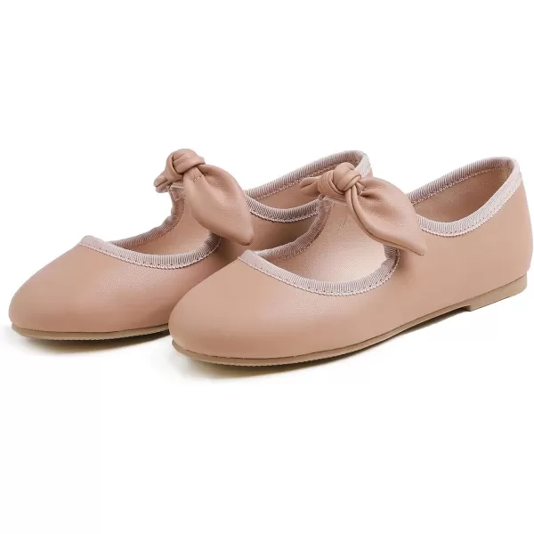 FEVERSOLE Girls Cute Dress Mary Jane Shoes Little Kids Casual Buckle Strap Flats