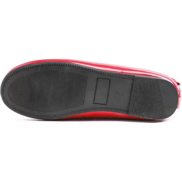 FEVERSOLE Girls Cute Dress Mary Jane Shoes Soft Party Holiday Ballet Flats