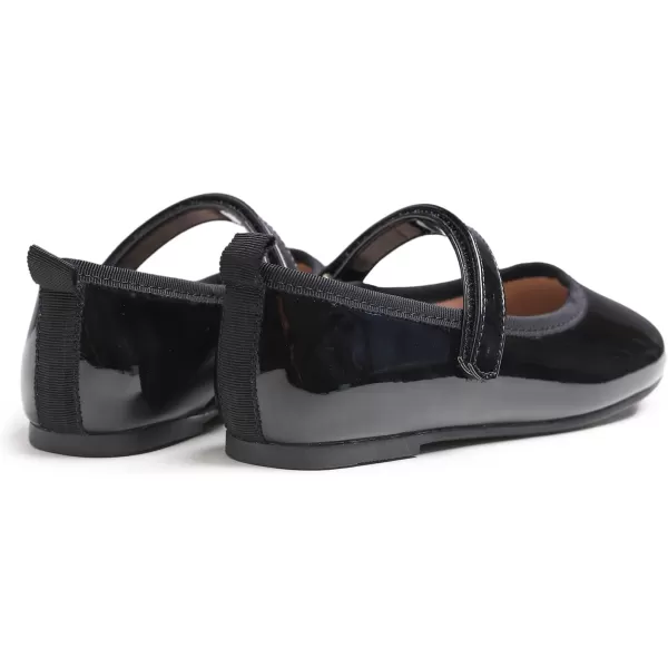 FEVERSOLE Girls Cute Dress Mary Jane Shoes Soft Party Holiday Ballet Flats