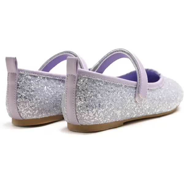 FEVERSOLE Girls Cute Dress Mary Jane Shoes Soft Party Holiday Ballet Flats