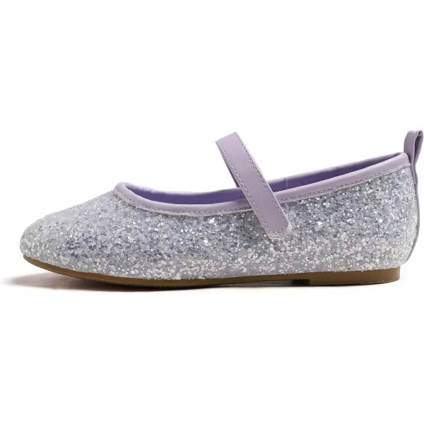 FEVERSOLE Girls Cute Dress Mary Jane Shoes Soft Party Holiday Ballet Flats