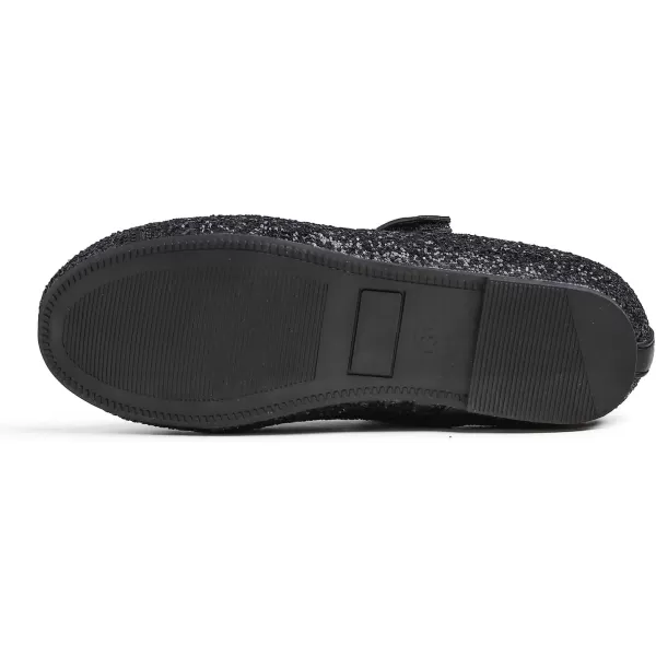 FEVERSOLE Girls Cute Dress Mary Jane Shoes Soft Party Holiday Ballet Flats