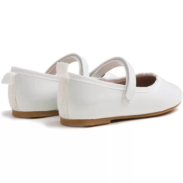 FEVERSOLE Girls Cute Dress Mary Jane Shoes Soft Party Holiday Ballet Flats