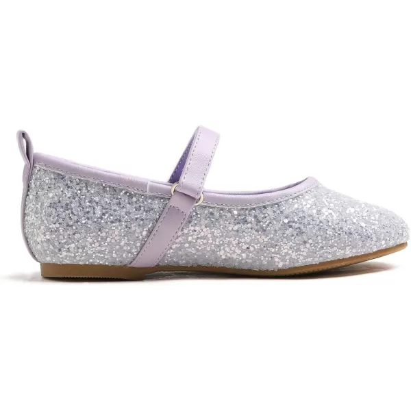 FEVERSOLE Girls Cute Dress Mary Jane Shoes Soft Party Holiday Ballet Flats