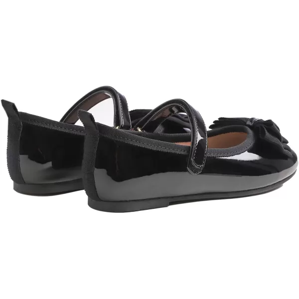 FEVERSOLE Girls Cute Dress Mary Jane Shoes Soft Party Holiday Ballet Flats