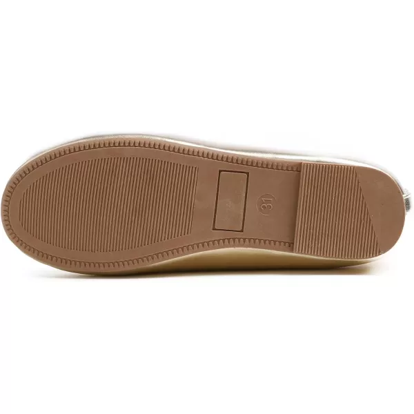 FEVERSOLE Girls Cute Dress Mary Jane Shoes Soft Party Holiday Ballet Flats