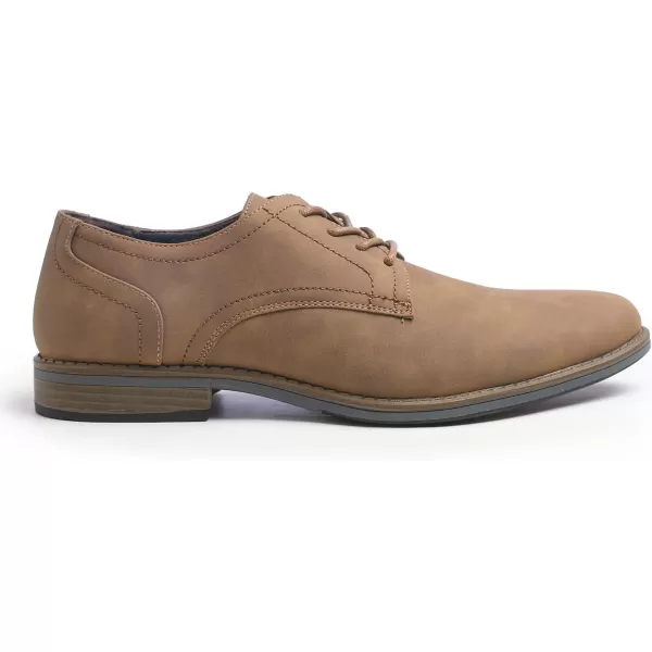 FEVERSOLE Men's Classic Dress Oxford Vegan Leather Casual Derby Shoes