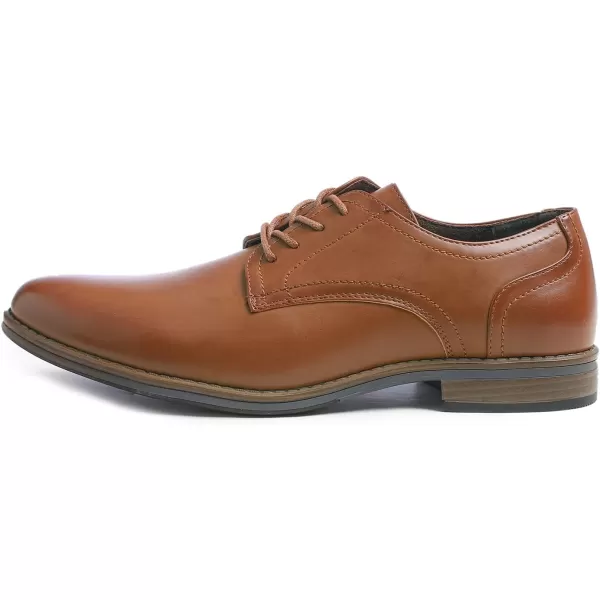 FEVERSOLE Men's Classic Dress Oxford Vegan Leather Casual Derby Shoes