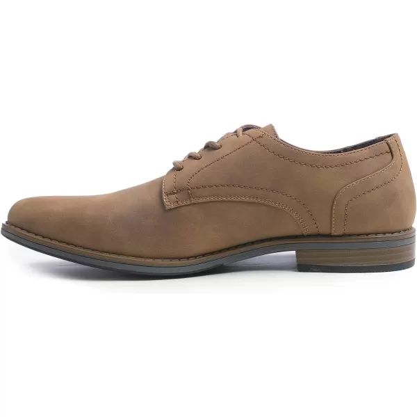 FEVERSOLE Men's Classic Dress Oxford Vegan Leather Casual Derby Shoes