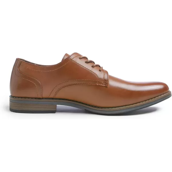 FEVERSOLE Men's Classic Dress Oxford Vegan Leather Casual Derby Shoes