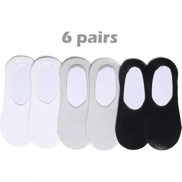 FEVERSOLE No Show Socks Women Ankle Low Cut Thin No Slip Invisible Liner Socks