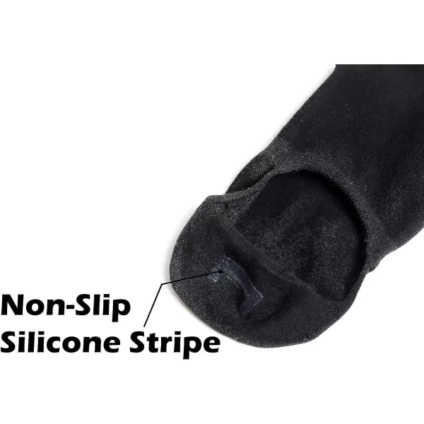 FEVERSOLE No Show Socks Women Ankle Low Cut Thin No Slip Invisible Liner Socks