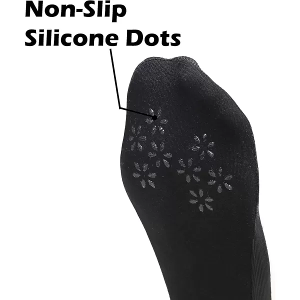 FEVERSOLE No Show Socks Women Ankle Low Cut Thin No Slip Invisible Liner Socks