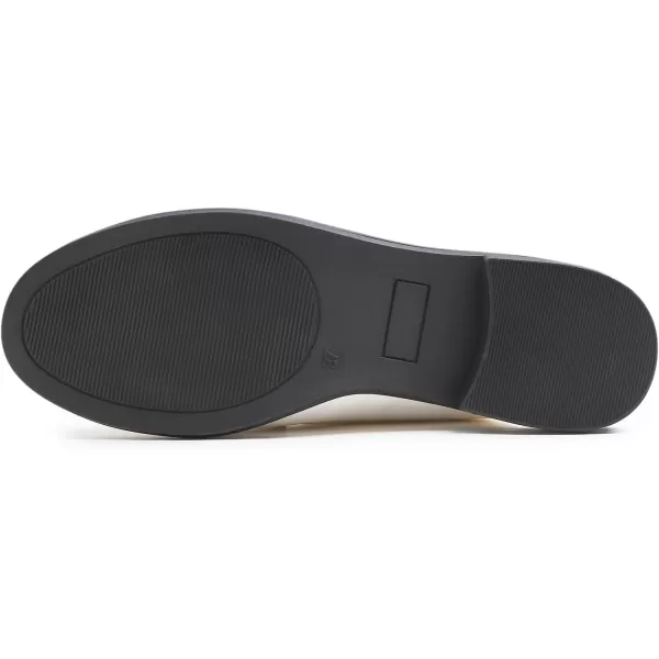FEVERSOLE Pointed Toe Casual Slingback Flat Mules Women's Fashion Buckle Strap Slide Summer Slippers