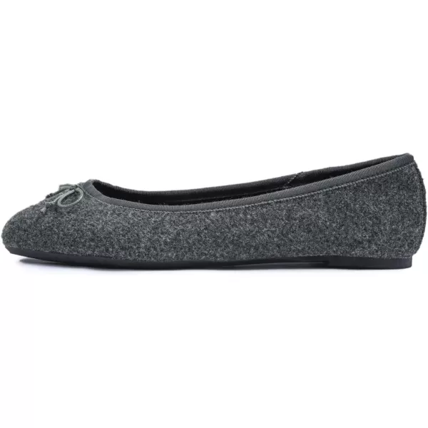 FEVERSOLE Women's Bow Tie Fashion Dress Slip On Shoes Round Toe Ballet Flat