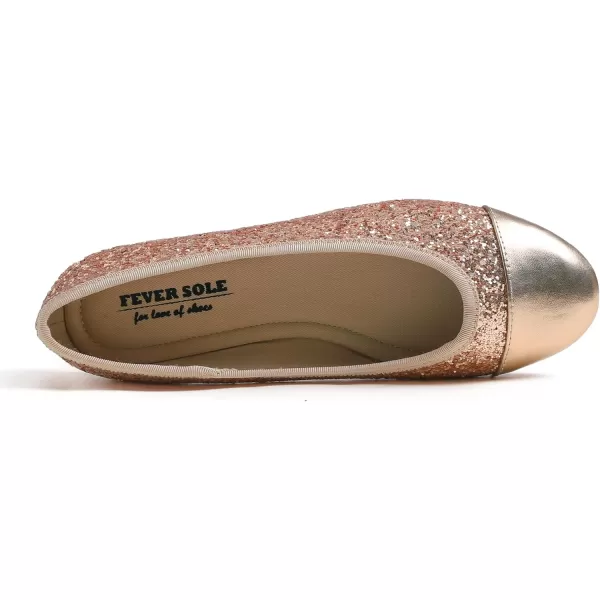 FEVERSOLE Women's Bow Tie Fashion Dress Slip On Shoes Round Toe Ballet Flat