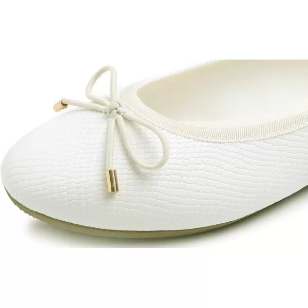FEVERSOLE Women's Bow Tie Fashion Dress Slip On Shoes Round Toe Ballet Flat