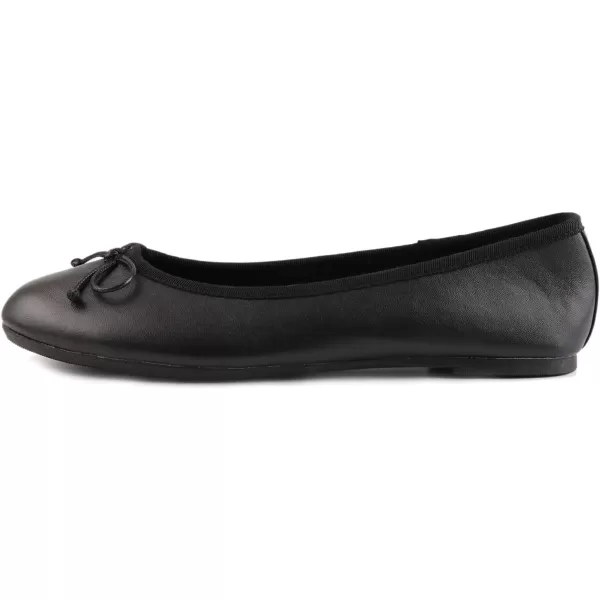 FEVERSOLE Women's Bow Tie Fashion Dress Slip On Shoes Round Toe Ballet Flat