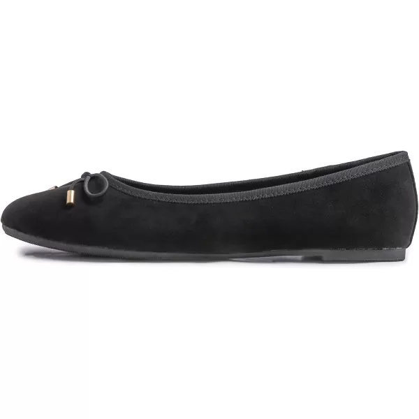 FEVERSOLE Women's Bow Tie Fashion Dress Slip On Shoes Round Toe Ballet Flat