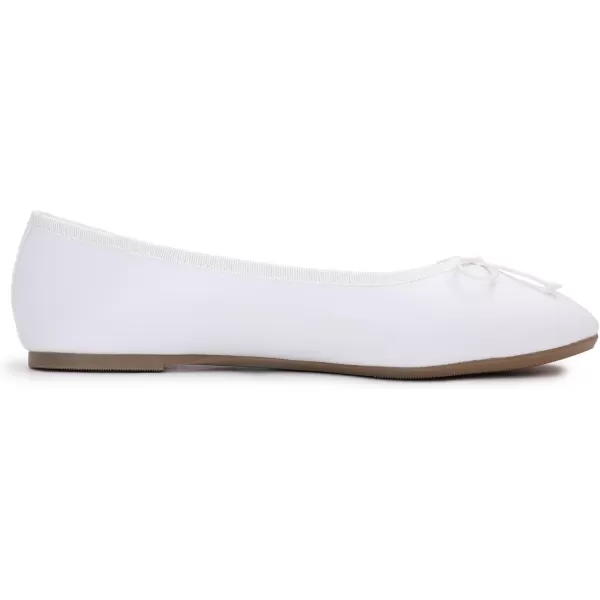 FEVERSOLE Women's Bow Tie Fashion Dress Slip On Shoes Round Toe Ballet Flat