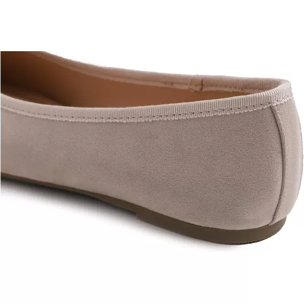 FEVERSOLE Women's Bow Tie Fashion Dress Slip On Shoes Round Toe Ballet Flat