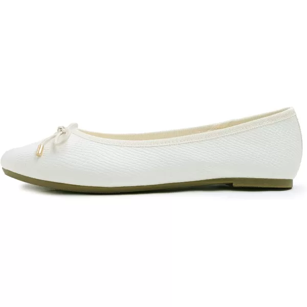 FEVERSOLE Women's Bow Tie Fashion Dress Slip On Shoes Round Toe Ballet Flat
