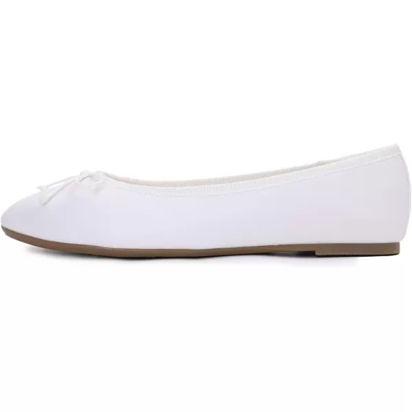 FEVERSOLE Women's Bow Tie Fashion Dress Slip On Shoes Round Toe Ballet Flat