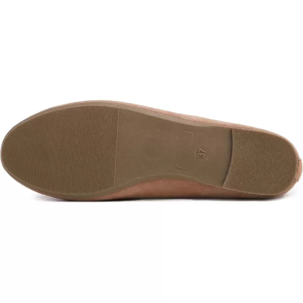 FEVERSOLE Women's Bow Tie Fashion Dress Slip On Shoes Round Toe Ballet Flat