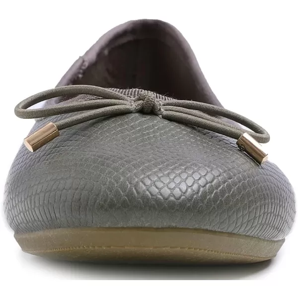 FEVERSOLE Women's Bow Tie Fashion Dress Slip On Shoes Round Toe Ballet Flat