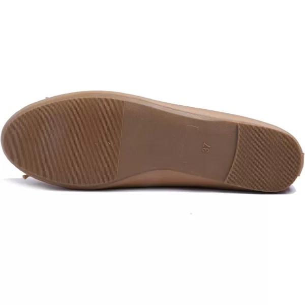 FEVERSOLE Women's Bow Tie Fashion Dress Slip On Shoes Round Toe Ballet Flat