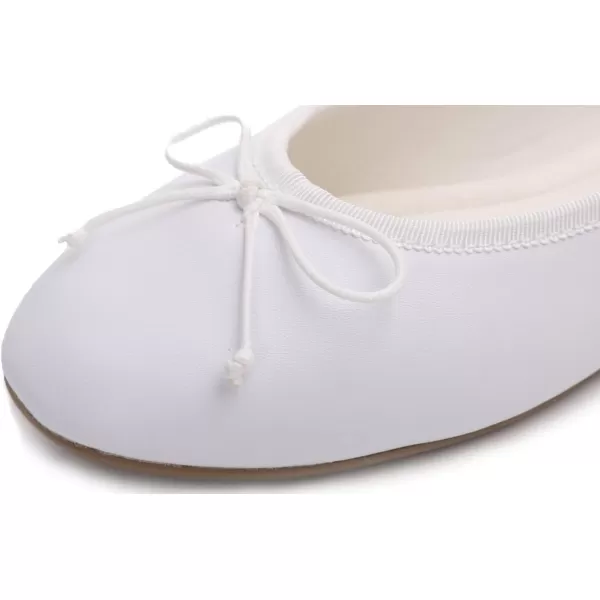 FEVERSOLE Women's Bow Tie Fashion Dress Slip On Shoes Round Toe Ballet Flat
