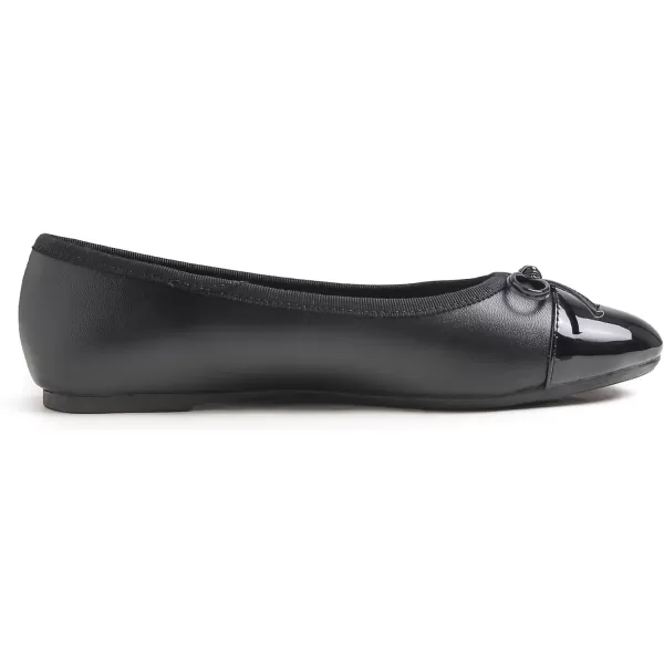 FEVERSOLE Women's Bow Tie Fashion Dress Slip On Shoes Round Toe Ballet Flat