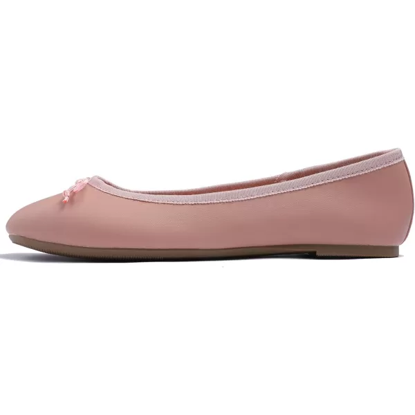 FEVERSOLE Women's Bow Tie Fashion Dress Slip On Shoes Round Toe Ballet Flat