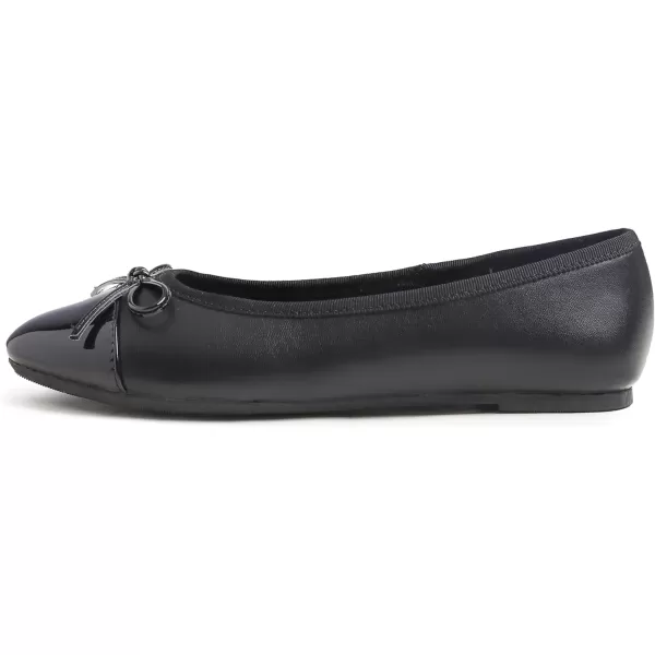 FEVERSOLE Women's Bow Tie Fashion Dress Slip On Shoes Round Toe Ballet Flat
