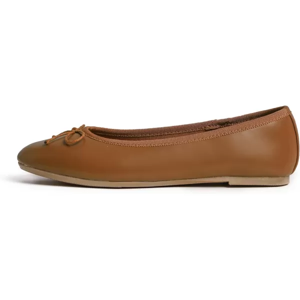 FEVERSOLE Women's Bow Tie Fashion Dress Slip On Shoes Round Toe Ballet Flat