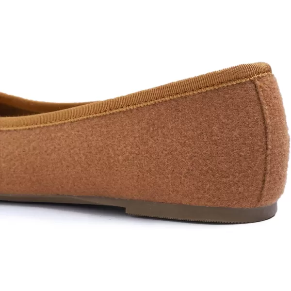 FEVERSOLE Women's Bow Tie Fashion Dress Slip On Shoes Round Toe Ballet Flat