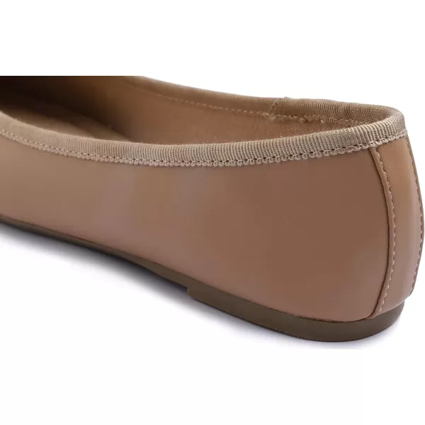 FEVERSOLE Women's Bow Tie Fashion Dress Slip On Shoes Round Toe Ballet Flat
