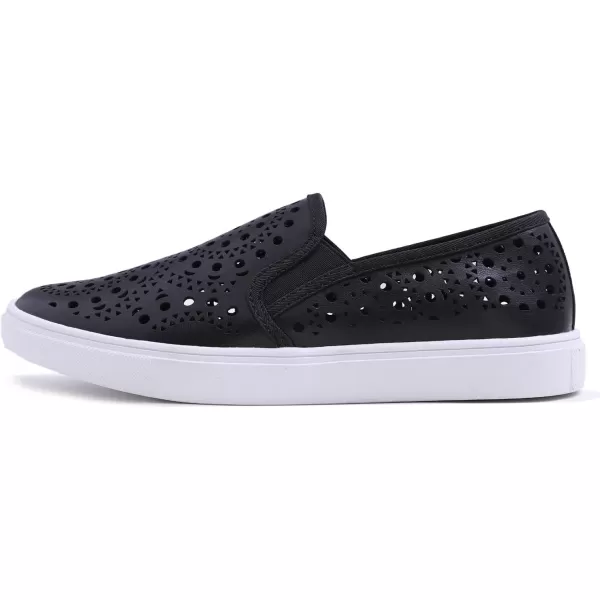 FEVERSOLE Women's Casual Slip On Sneaker Comfort Walking Loafer Flats