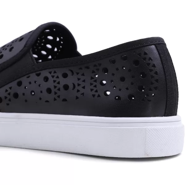 FEVERSOLE Women's Casual Slip On Sneaker Comfort Walking Loafer Flats