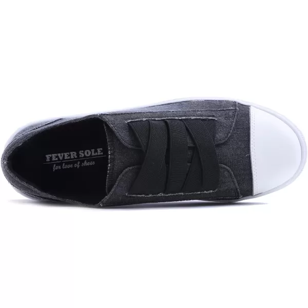 FEVERSOLE Women's Casual Slip On Sneaker Comfort Walking Loafer Flats
