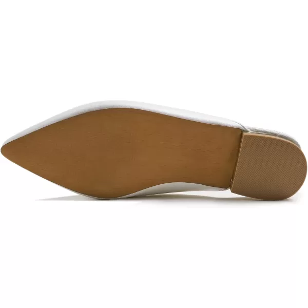 FEVERSOLE Women's Fashion Deco Mules Slip On Backless Slide Flats