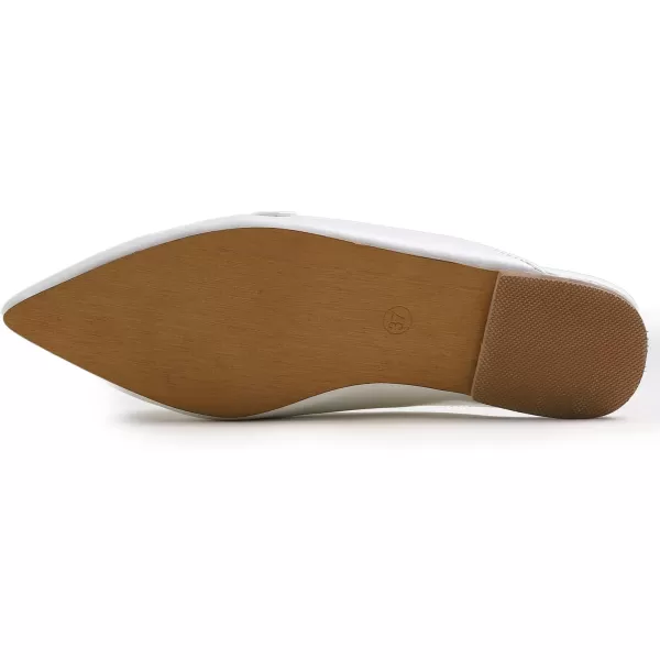 FEVERSOLE Women's Fashion Deco Mules Slip On Backless Slide Flats