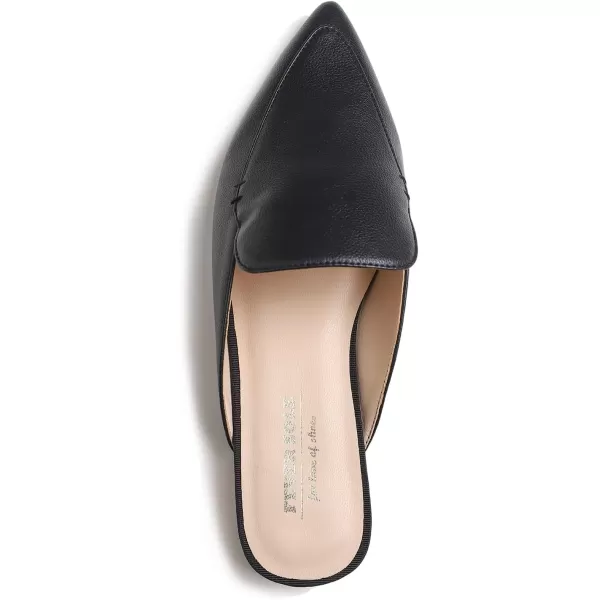 FEVERSOLE Women's Fashion Deco Mules Slip On Backless Slide Flats