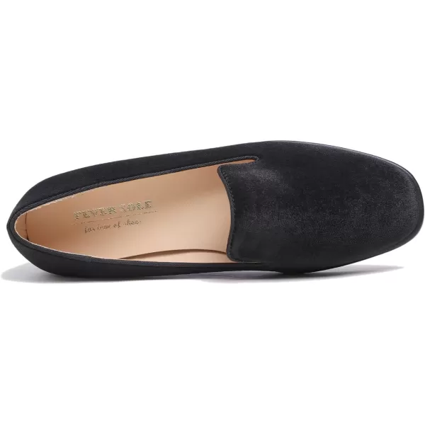 FEVERSOLE Women's Fashion Dress Comfort Low Heel Office Penny Loafer Flats
