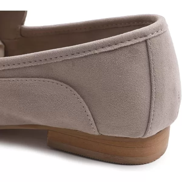 FEVERSOLE Women's Fashion Dress Comfort Low Heel Office Penny Loafer Flats
