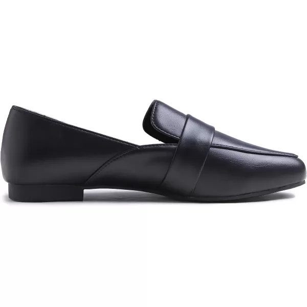 FEVERSOLE Women's Fashion Dress Comfort Low Heel Office Penny Loafer Flats