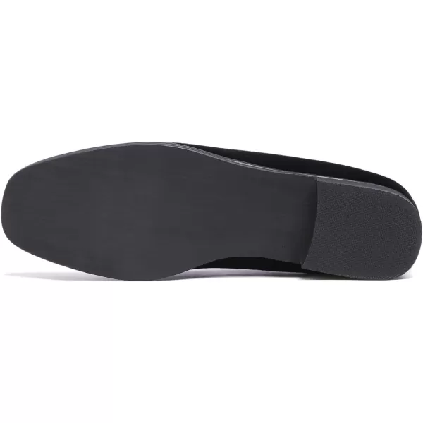 FEVERSOLE Women's Fashion Dress Comfort Low Heel Office Penny Loafer Flats